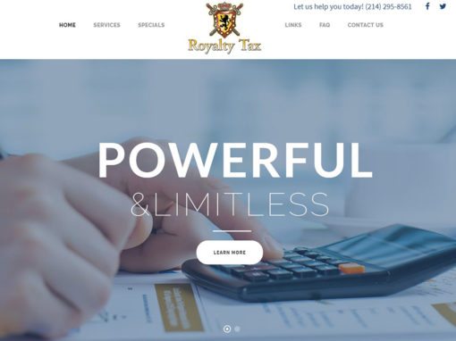 Royalty Tax and Financial Services