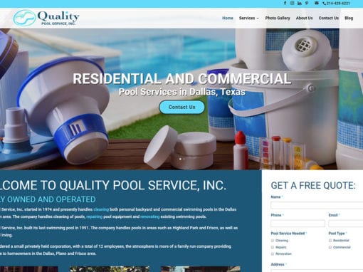Quality Pool Service, Inc.
