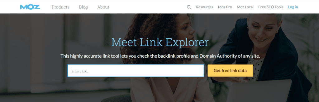 Moz Link Explorer