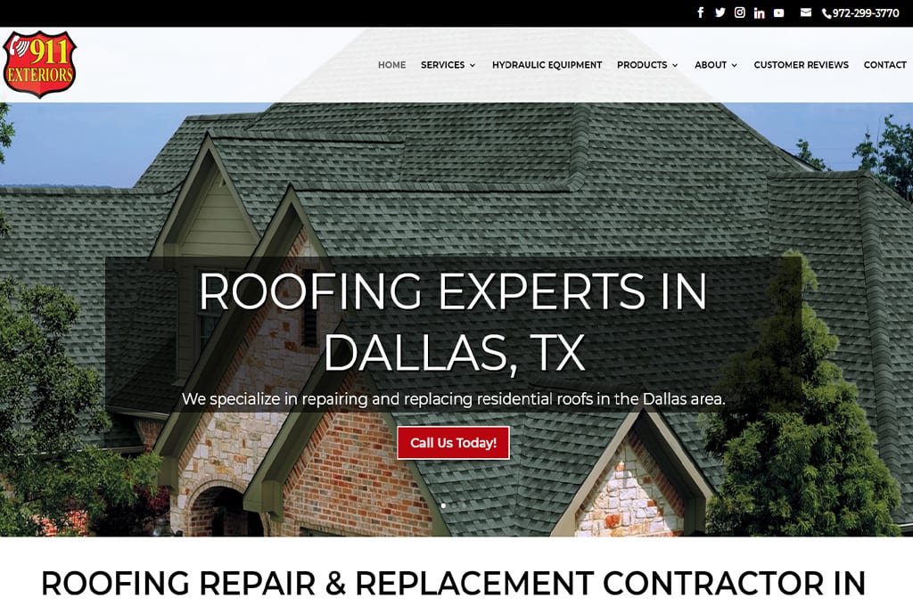 911 Exteriors Roofing and Fence