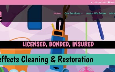 Aftereffects Cleaning and Restoration