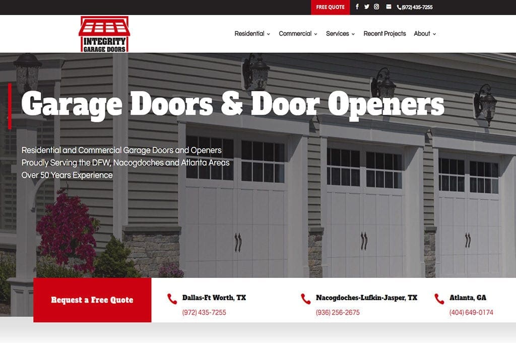 911 Exteriors Website Preview