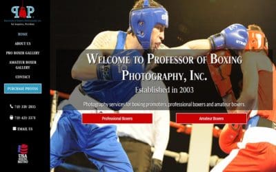 Professor of Boxing Photography