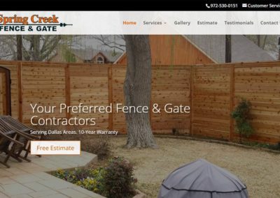 Spring Creek Fence & Gate