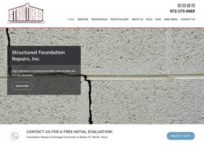 Structured Foundation Repairs Inc.