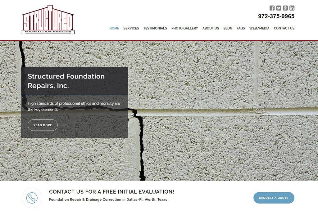 Structured Foundation Repairs Inc.