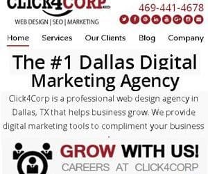 Website Design and Hosting Innovator Click4Corp Announces New Website