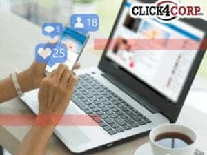 Social Media Platforms, CLick4Corp