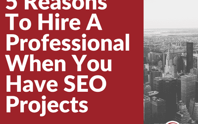5 Reasons To Hire A Professional When You Have SEO Projects
