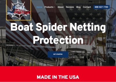 Boat Spidernetting