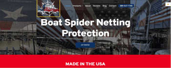 Top Boat Spidernetting Installation By Click4Corp - Marine Safety Solutions