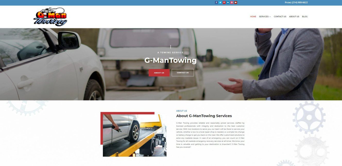 Affordable Towing Services | G-Man Towing | Reliable Roadside Assistance