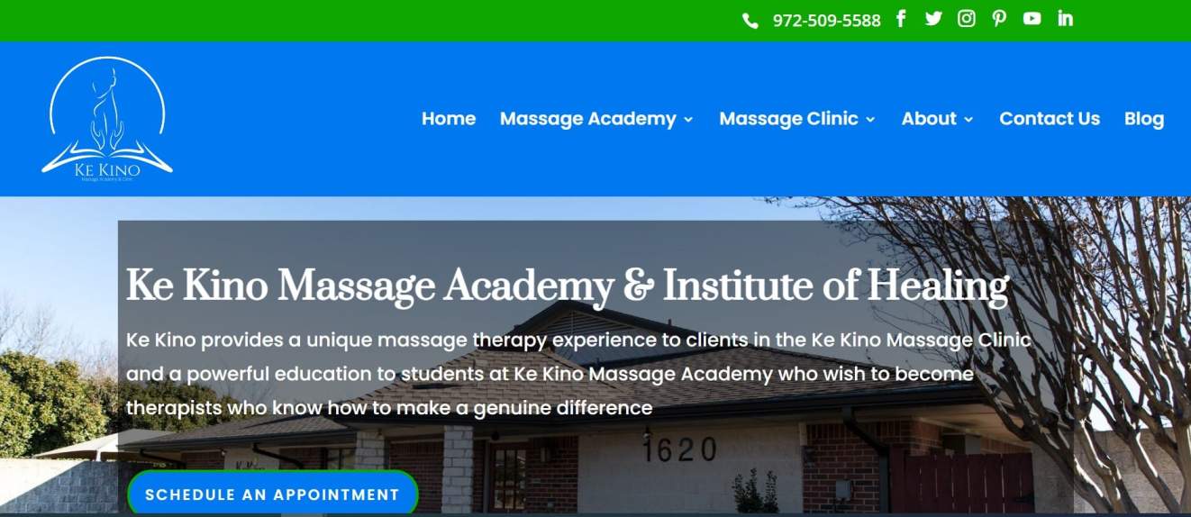 Relaxing Massage Academy and Clinic - Ke Kino - Dallas Wellness Experience