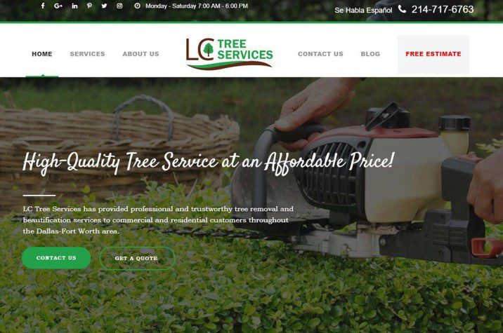 Expert Tree Services By Lc Tree - Pruning, Removal, Stump Grinding