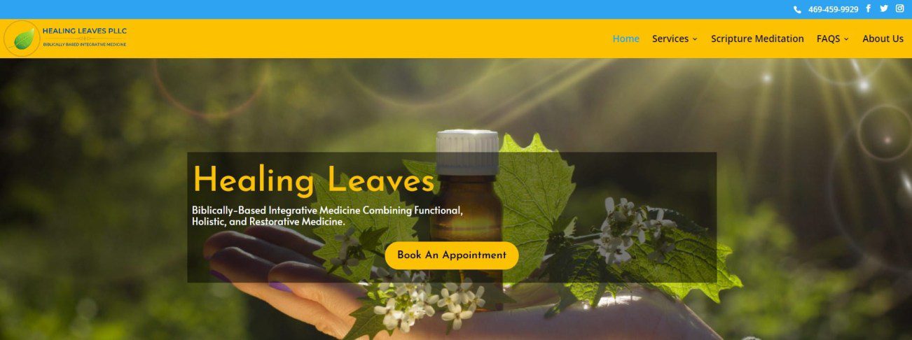 Natural Healing Leaves Therapy | Yourhealingleaves.com | Herbal Wellness - Dallas, Tx