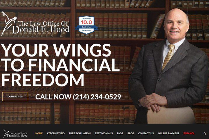 Experienced Plano Attorney | Donald E. Hood Law Office | Legal Services Tx