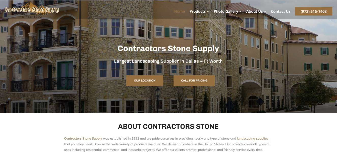 Top Stone Contractors Supply - Quality Materials | Dallas-Fort Worth