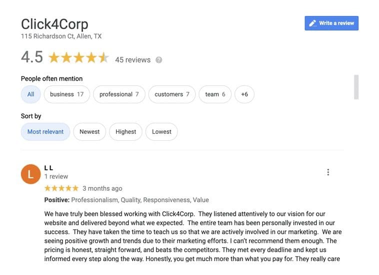 Google My Business  Click4Corp - Best Digital Marketing Agency